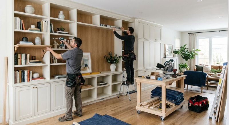 Built In Shelving Service in Fairfax, VA