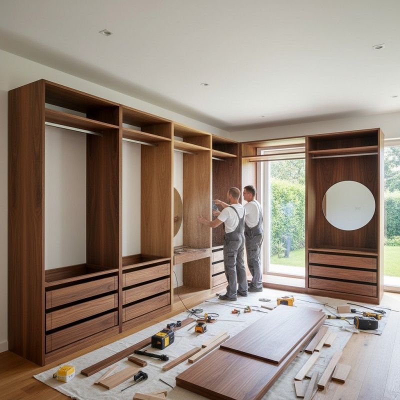 Built In Wardrobe Installation in Winston Salem, NC