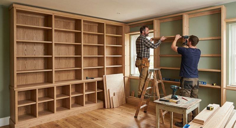 Library Shelving Installation in Durham, NC